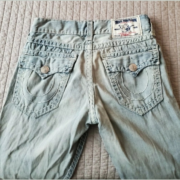 Lot of 3 True Religion Straight Legged Jeans - Picture 7 of 11